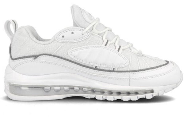 Кроссовки air max 98 Nike, белый — фото 2