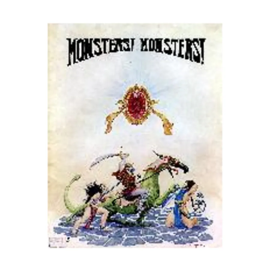 

Monsters! Monsters! (1st Edition), Fantasy Trip (Metagaming), мягкая обложка