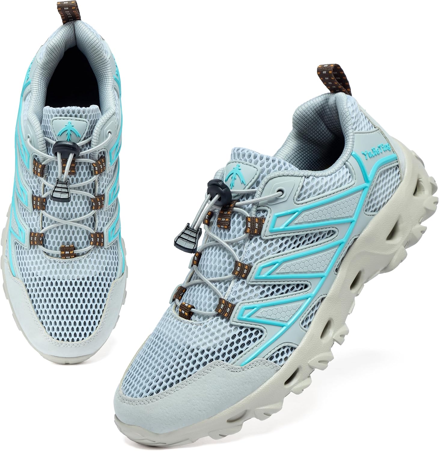 

Водные тапочки Alibress для женщин и мужчин, слипоны для походов, быстро сохнущие пляжные и речные кроссовки, голубой