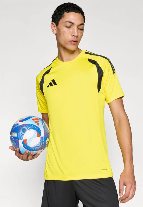 Спортивная футболка лиги tiro26 Adidas Performance, Team Yellow/Black — фото 4