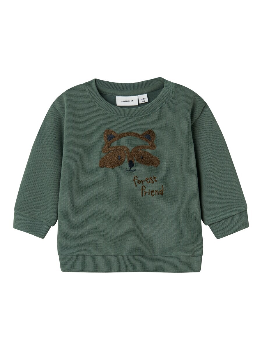 

Худи NAME IT Sweatshirt Salt, цвет fir