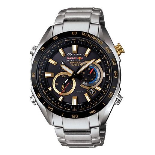 

Часы CASIO EDIFICE Serieses Men's Black Waterproof Black Dial Mens Black Analog, черный