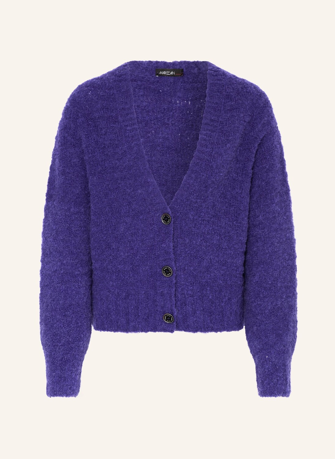 

Кардиган с альпакой Marc Cain, фиолетовый