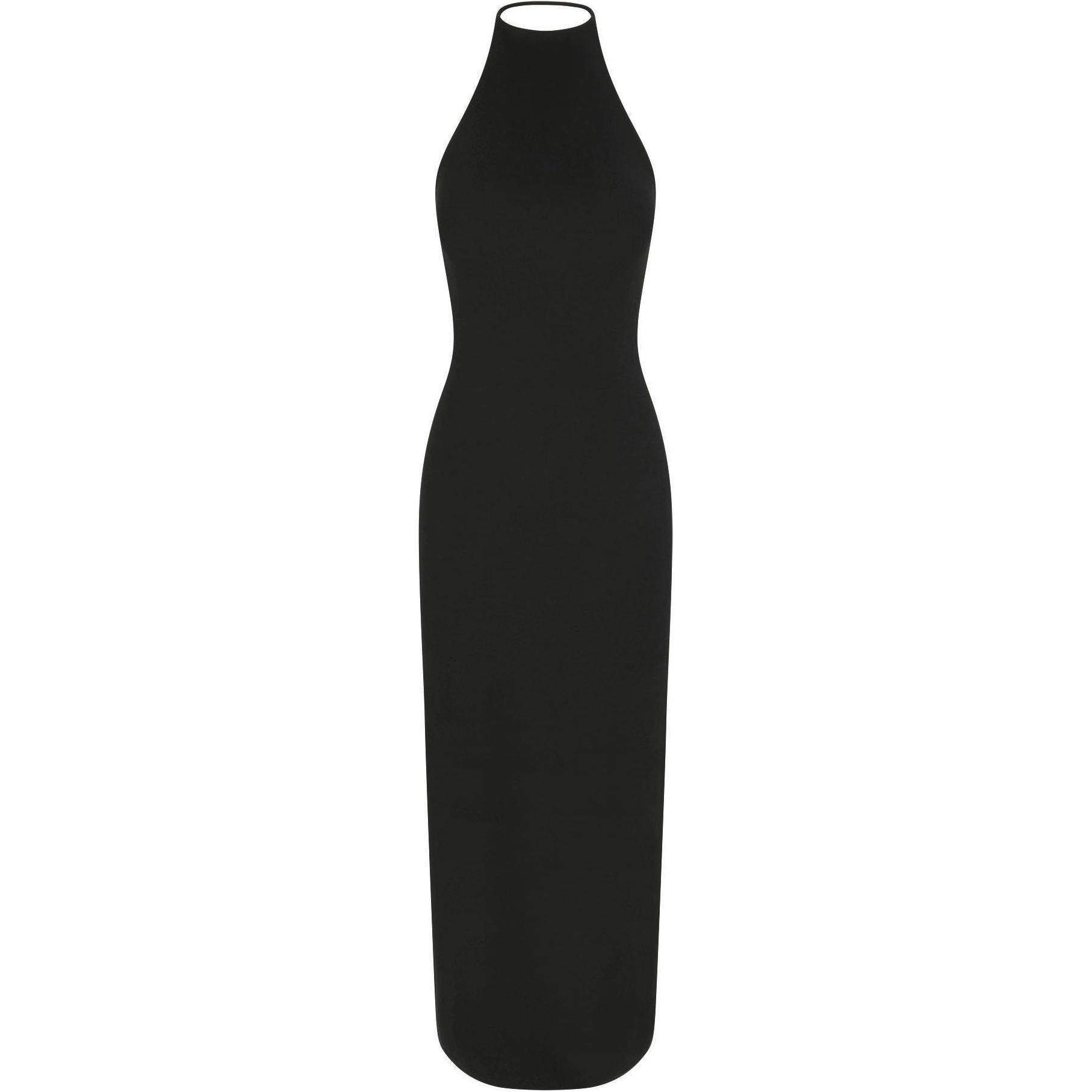 

SS25 CLOUD Коллекция Cloud платье-халат длинное платье без рукавов женское ONYX/Onyx Skims, Onyx/Onyx