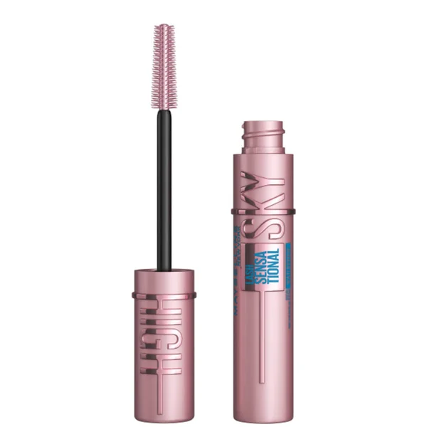 

Водостойкая тушь для ресниц lash sensational sky high - 01 черный Maybelline
