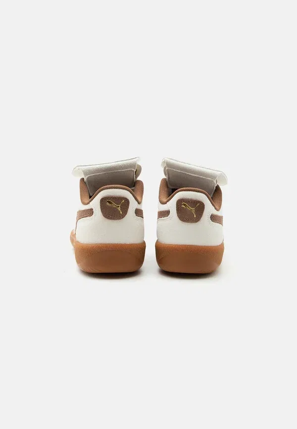 Кроссовки Palermo premium jr Puma, цвет слоновая кость с инеем/хайт кофе/золотистый — фото 3