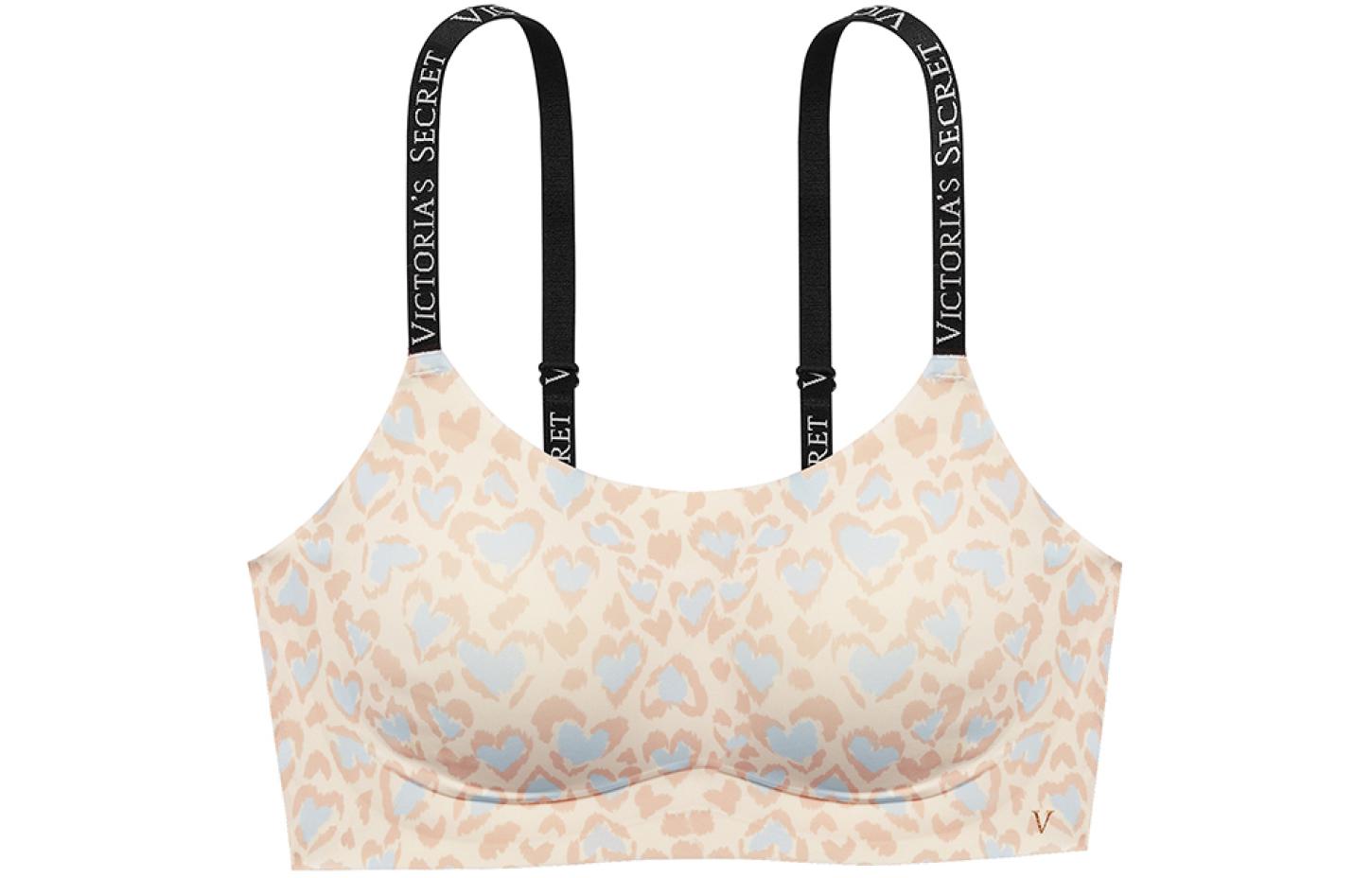 

Женский бюстгальтер Victoria's Secret, цвет Blue-brown leopard print