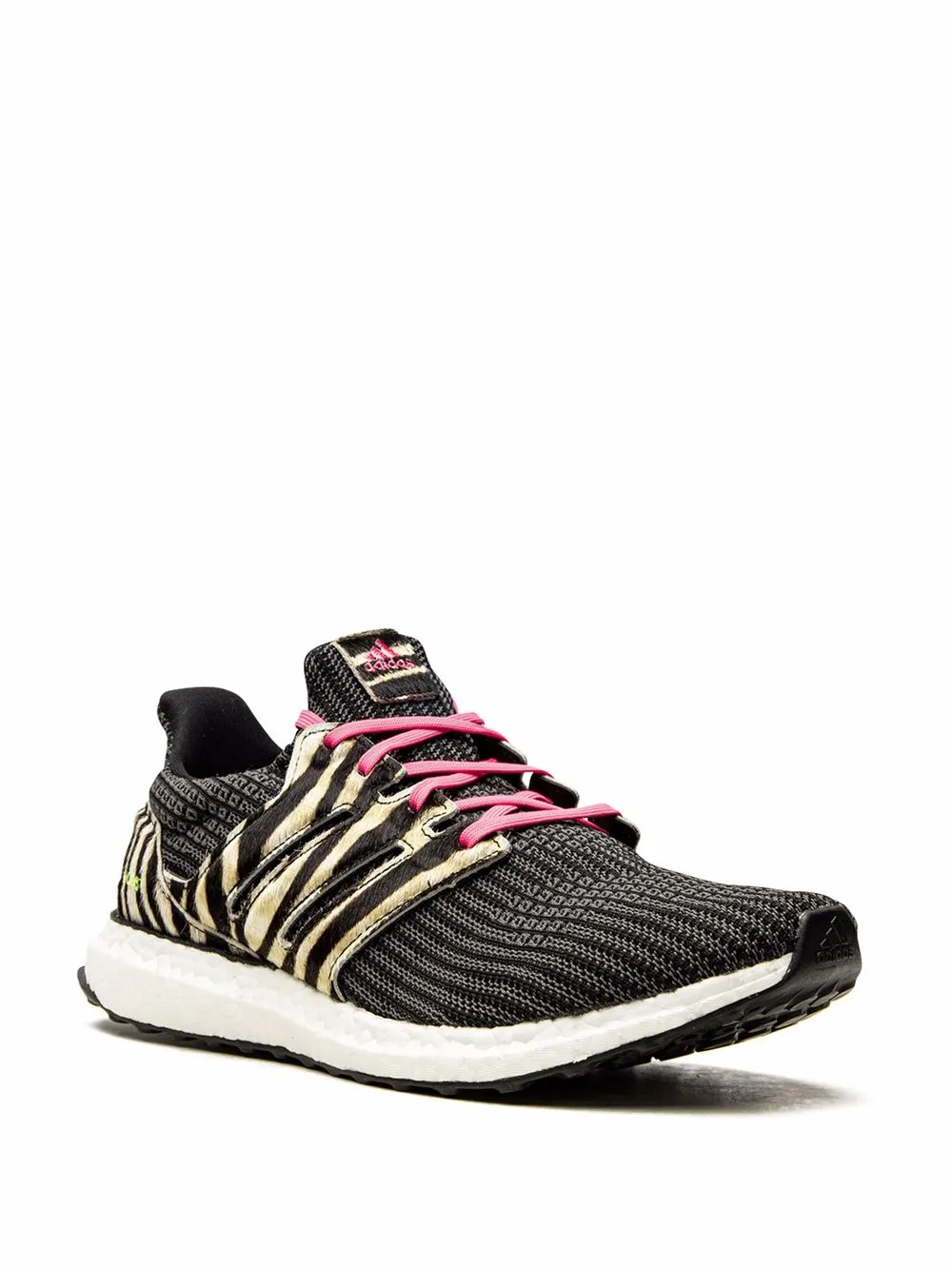 Кроссовки UltraBoost DNA zebra adidas, черный — фото 2