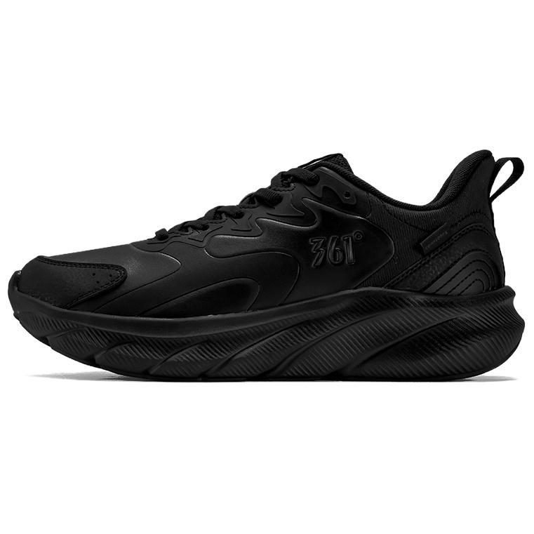 

361° Кроссовки для тренировок и бега мужские низкие Cushioning Abrasion Resistant Waterproof Obsidian Black