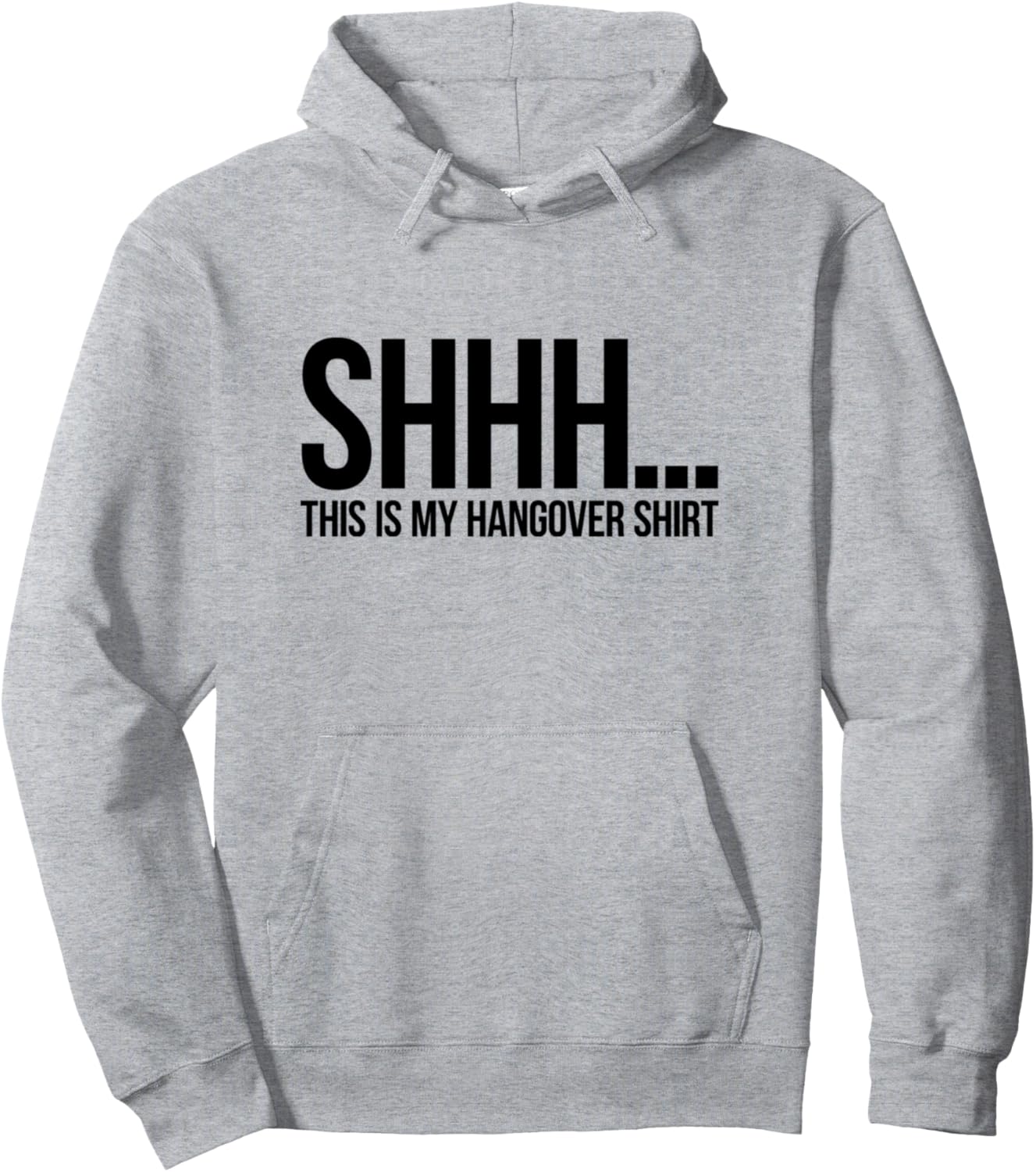 

Тсс, это моя толстовка с надписью «Похмелье» Fun Tees, серый