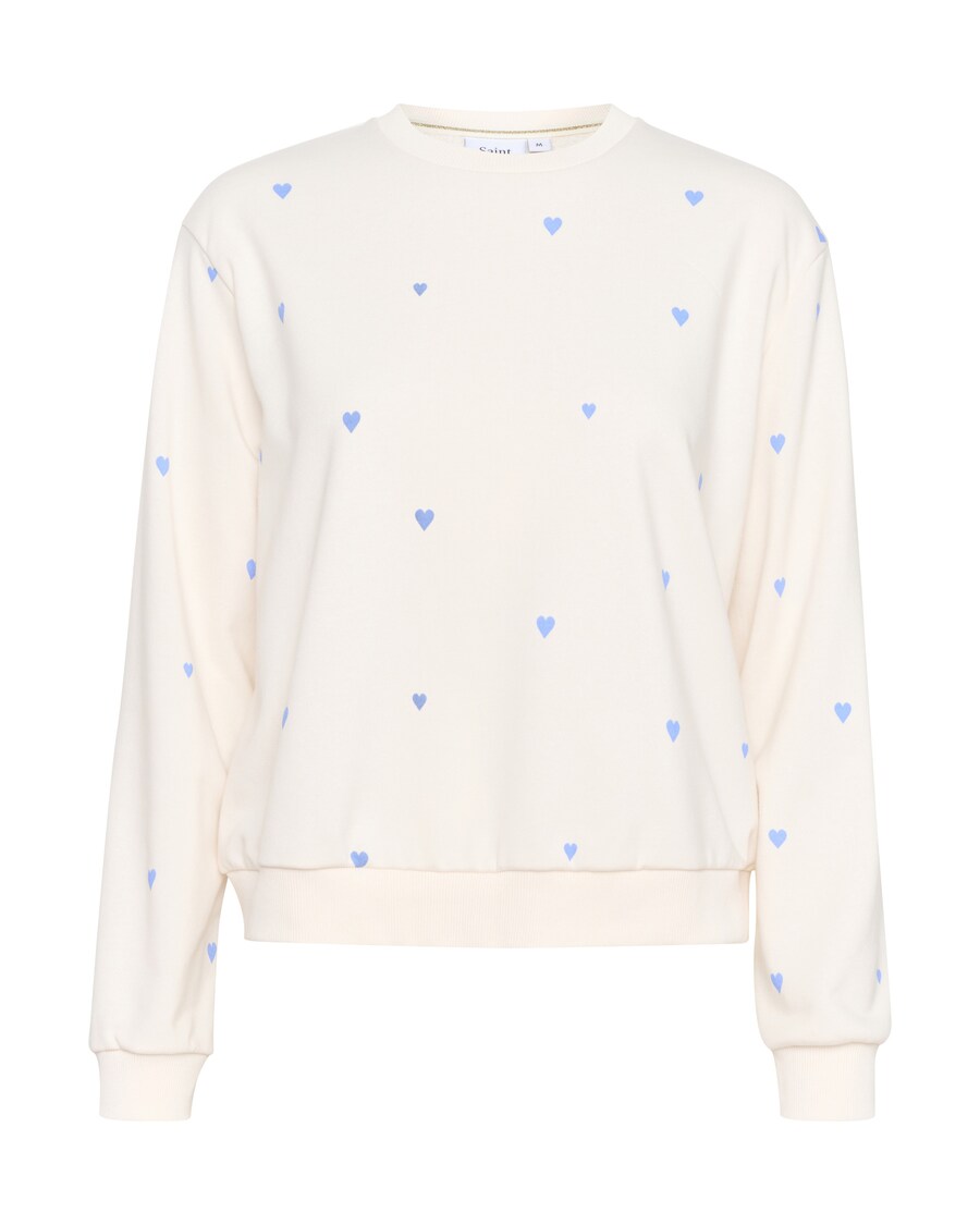 

Свитер SAINT TROPEZ Sweatshirt Dagna, натуральный белый