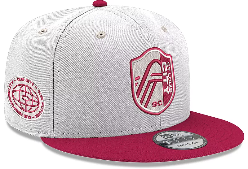 

New Era Adult St. Louis City SC 9Fifty 2024 Джерси Регулируемая кепка на крючках