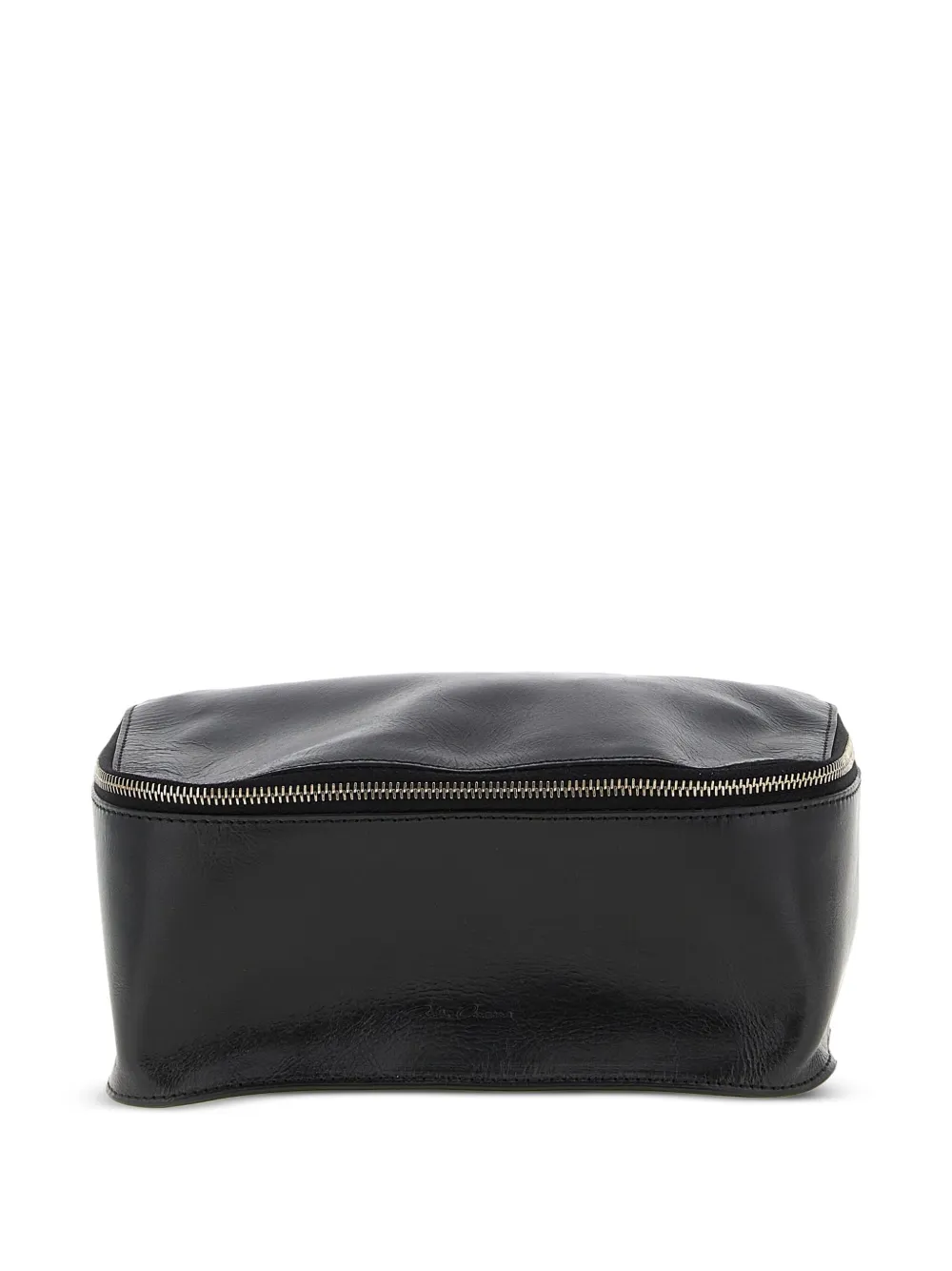 

Несессер на молнии с гравировкой Rick Owens, черный