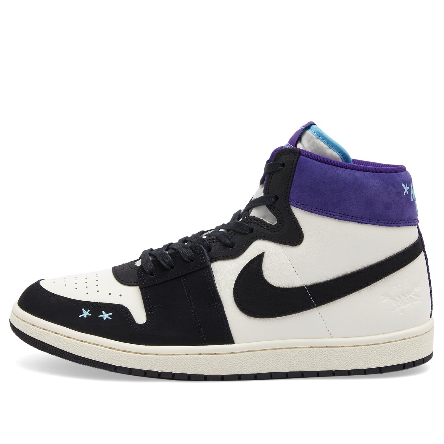 

Кроссовки Air Jordan X Opium Air Ship Pe Sp, цвет Blue Chill, Black & Court Purple, Черный, Кроссовки Air Jordan X Opium Air Ship Pe Sp, цвет Blue Chill, Black & Court Purple
