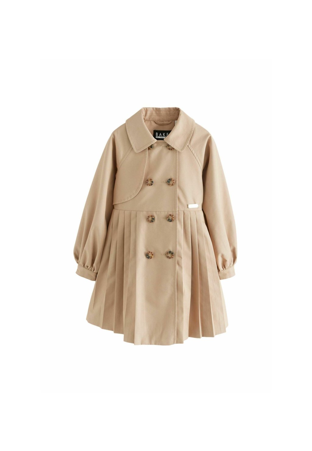 

Короткое пальто REGULAR FIT -PLEATED Baker by Ted Baker, бежевый