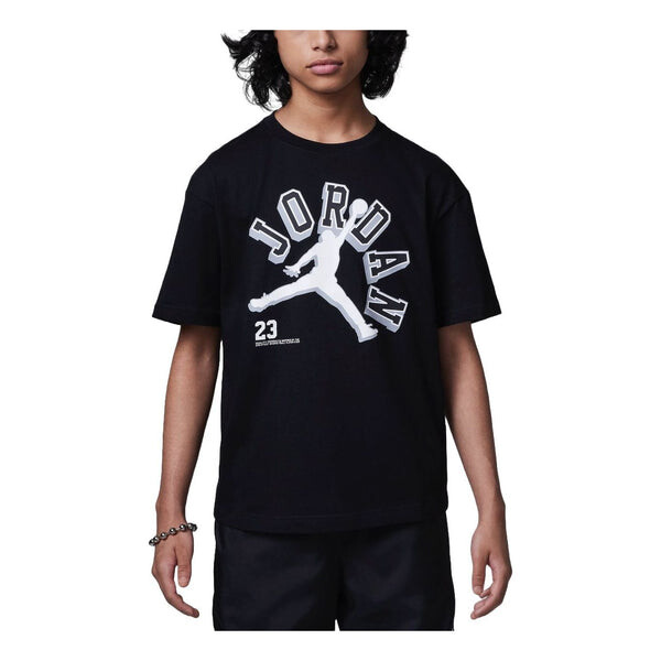 

Футболка varsity jumpman graphic t-shirt 'black' Air Jordan, черный