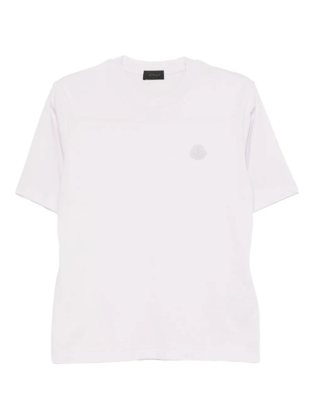 

Футболка с нашивкой-логотипом MONCLER, розовый