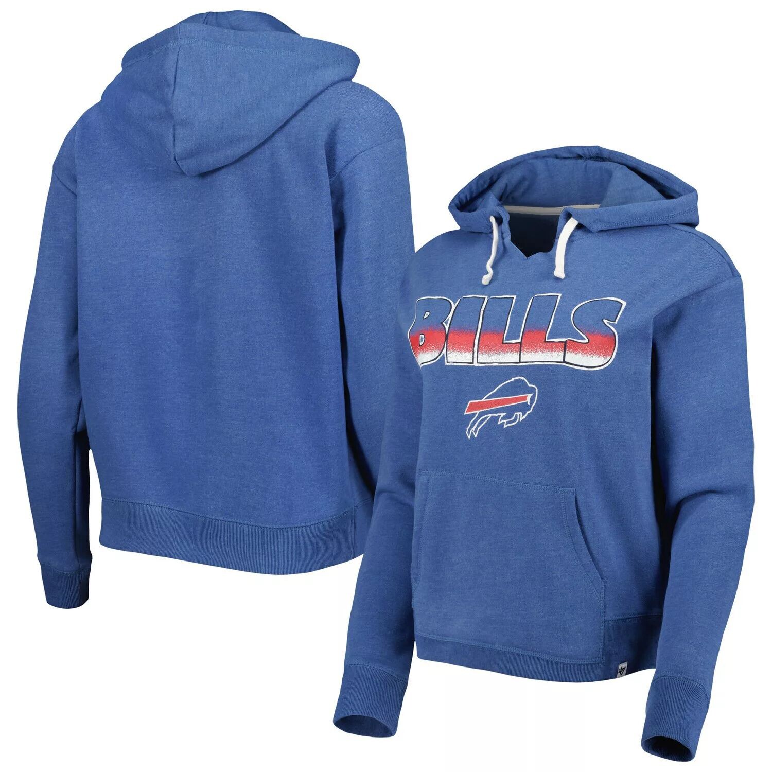 

Женский пуловер с капюшоном Royal Buffalo Bills '47 Color Rise Kennedy