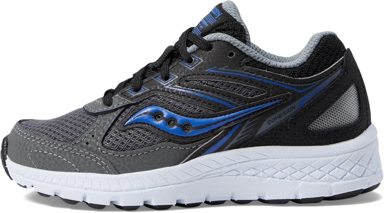 Кроссовки Saucony, черный/синий/серый — фото 4