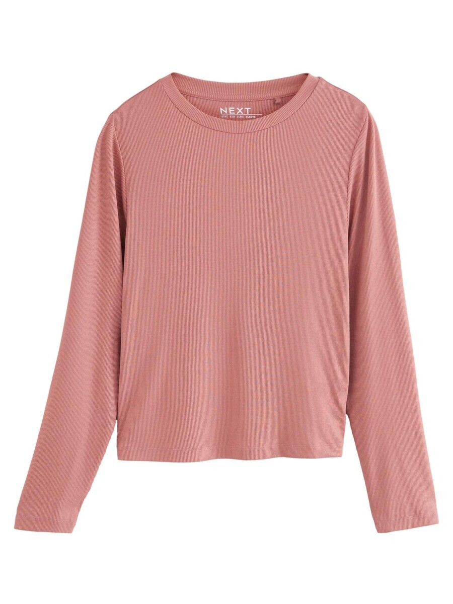 

Лонгслив Next Shirt, розовый