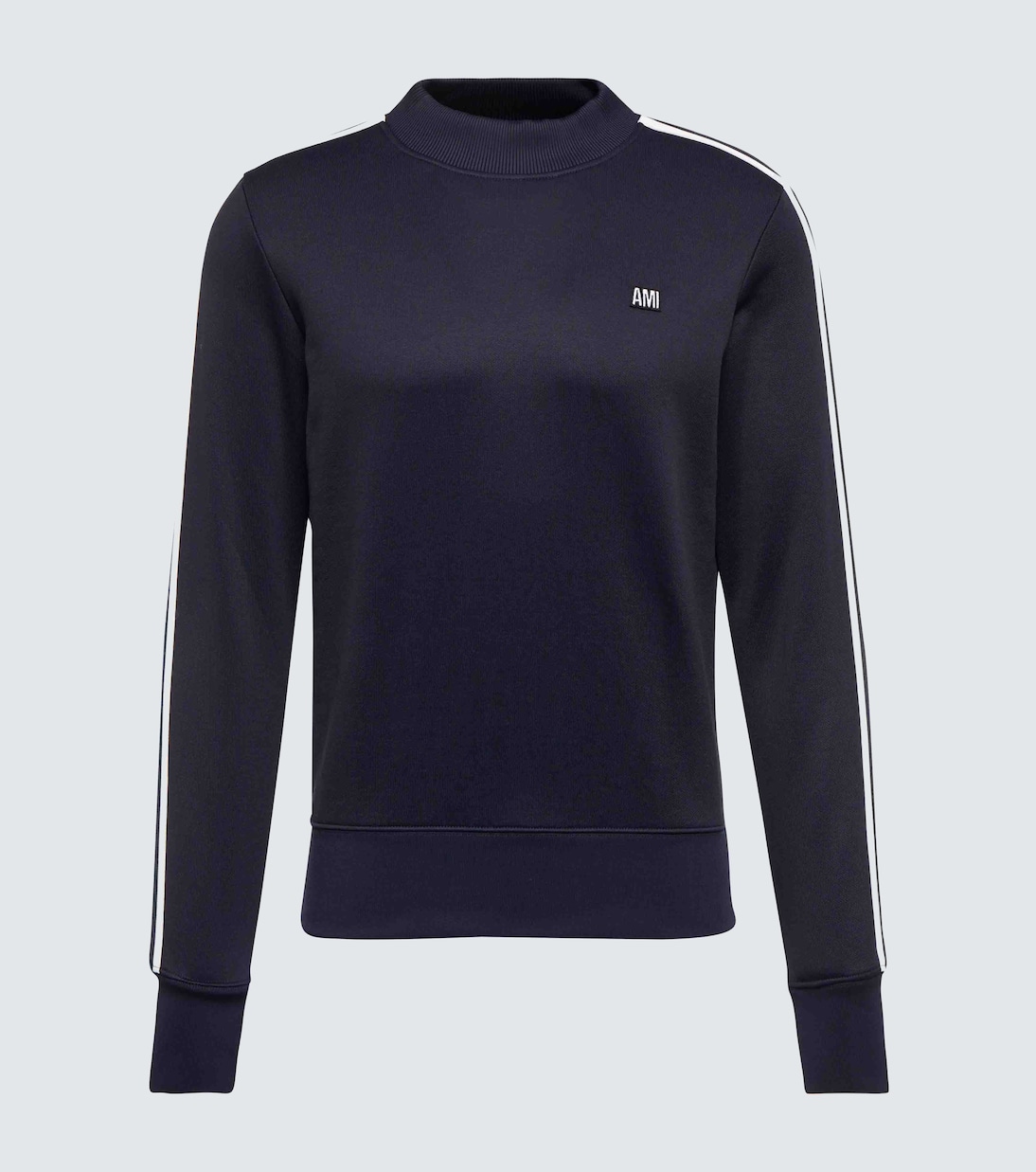 

Полосатая толстовка Ami Paris, Nautic Blue