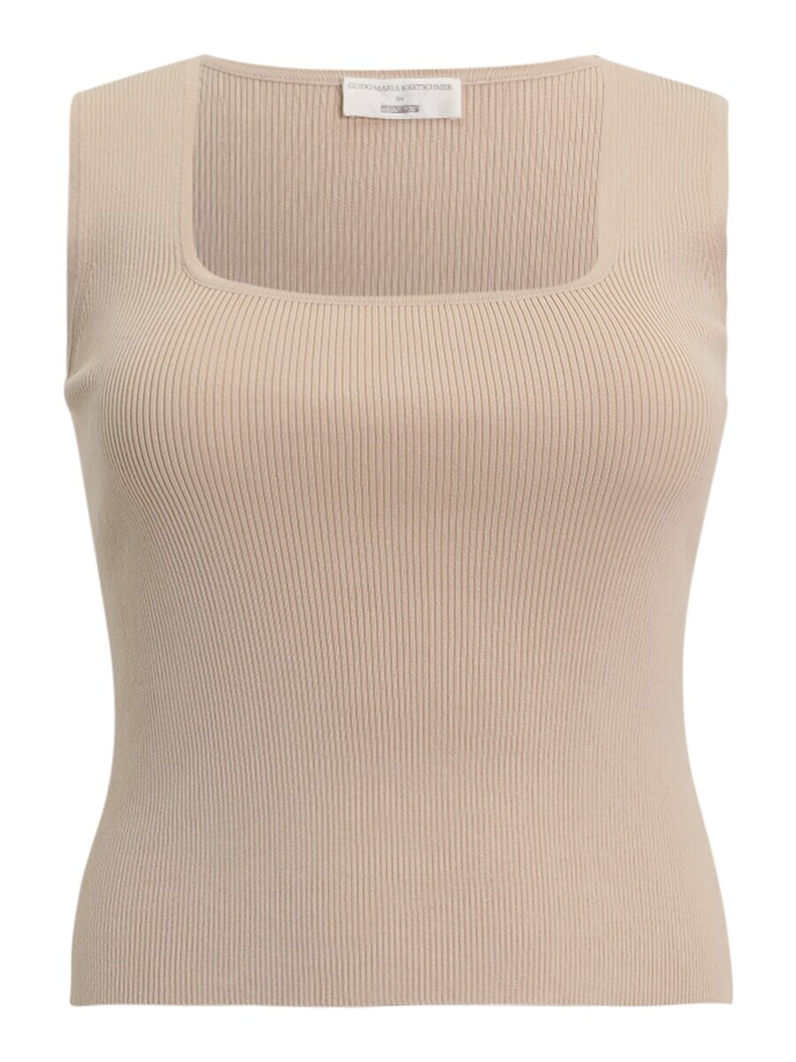

Топ без рукавов Guido Maria Kretschmer Curvy Top FRAY, бежевый