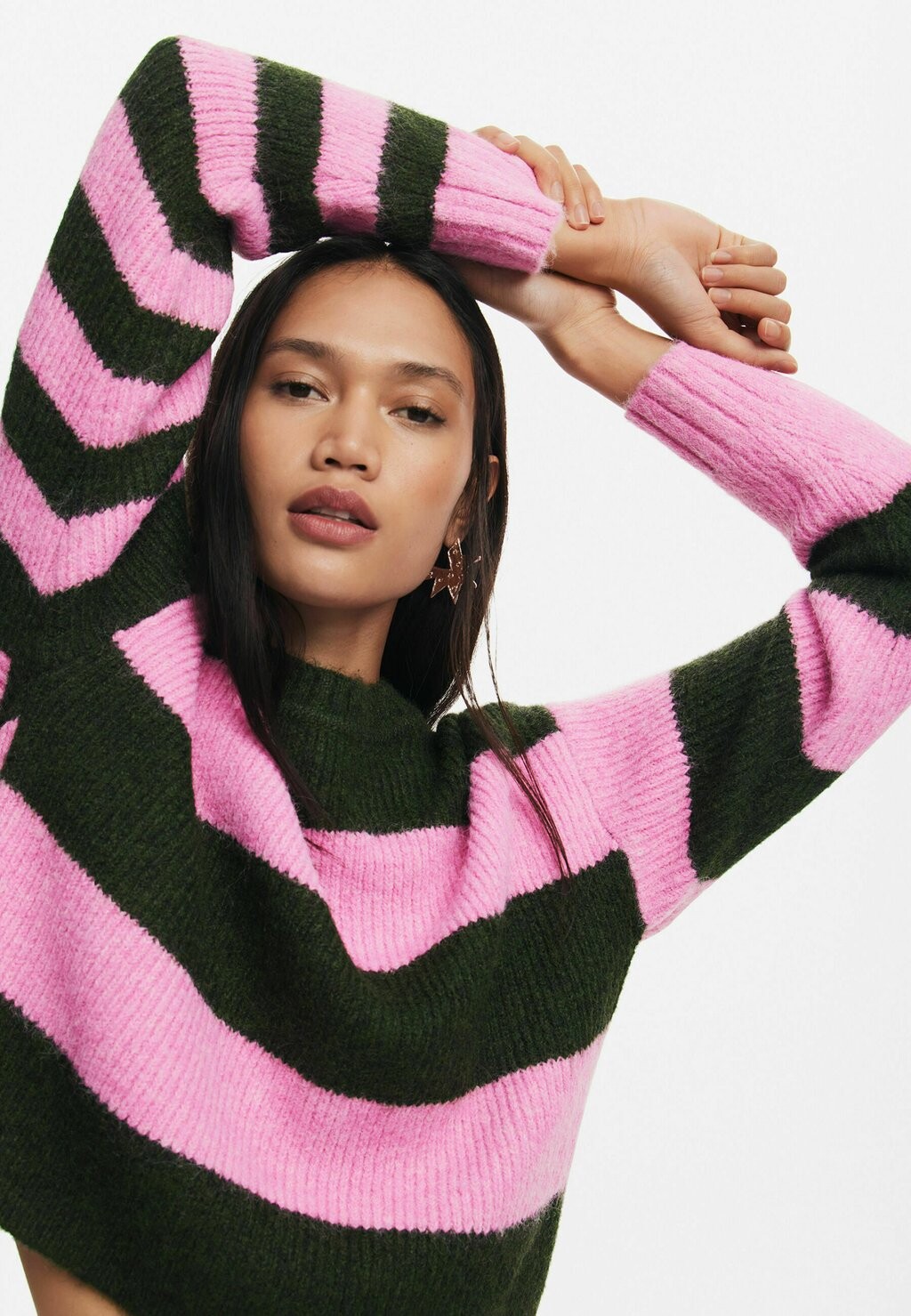 

Джемпер TWO-TONE STRIPED Desigual, розовый