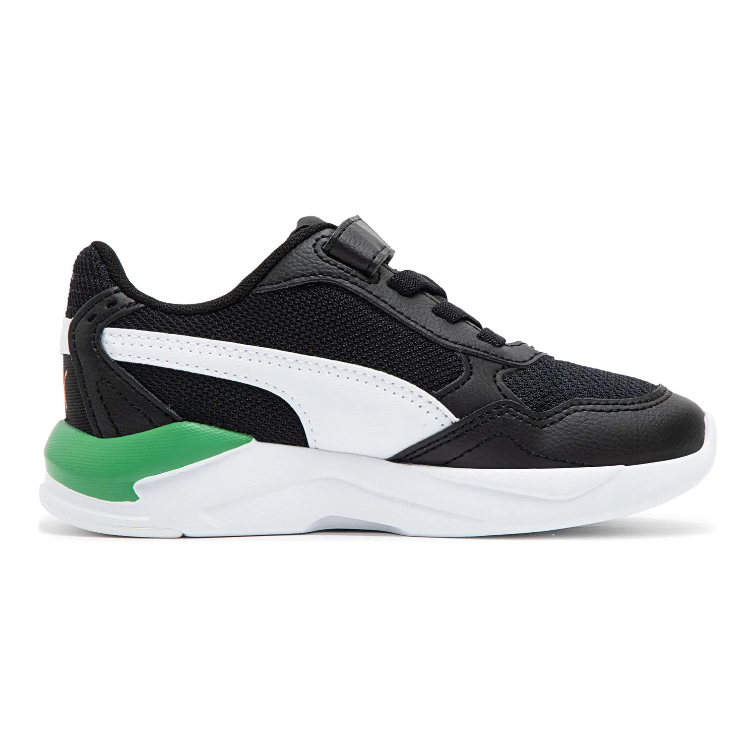 Кроссовки детские PUMA X Ray Speed Lifestyle Black White Green — фото 4