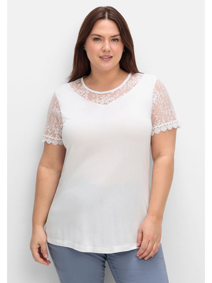 

Футболка sheego, белый