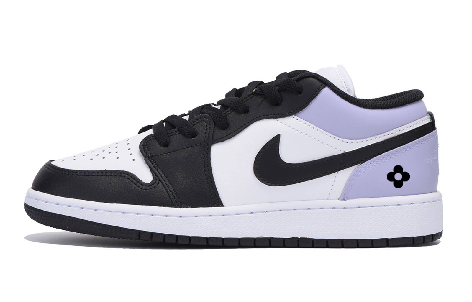 

Jordan Баскетбольные кроссовки Air 1 Low Top Vintage, мужские, белые, фиолетовые