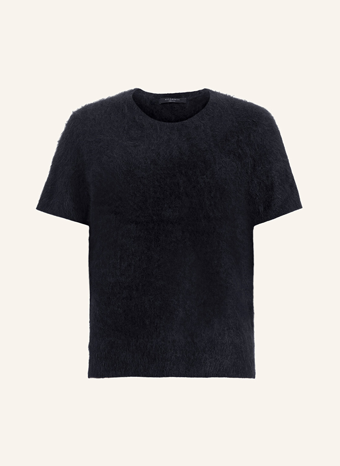 

Трикотажная рубашка rebel из кашемира ALLSAINTS, черный
