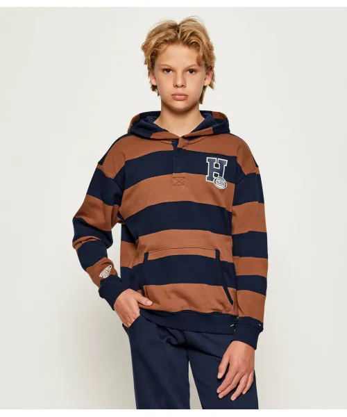 

Толстовка Regular fit Tommy Hilfiger, коричневый