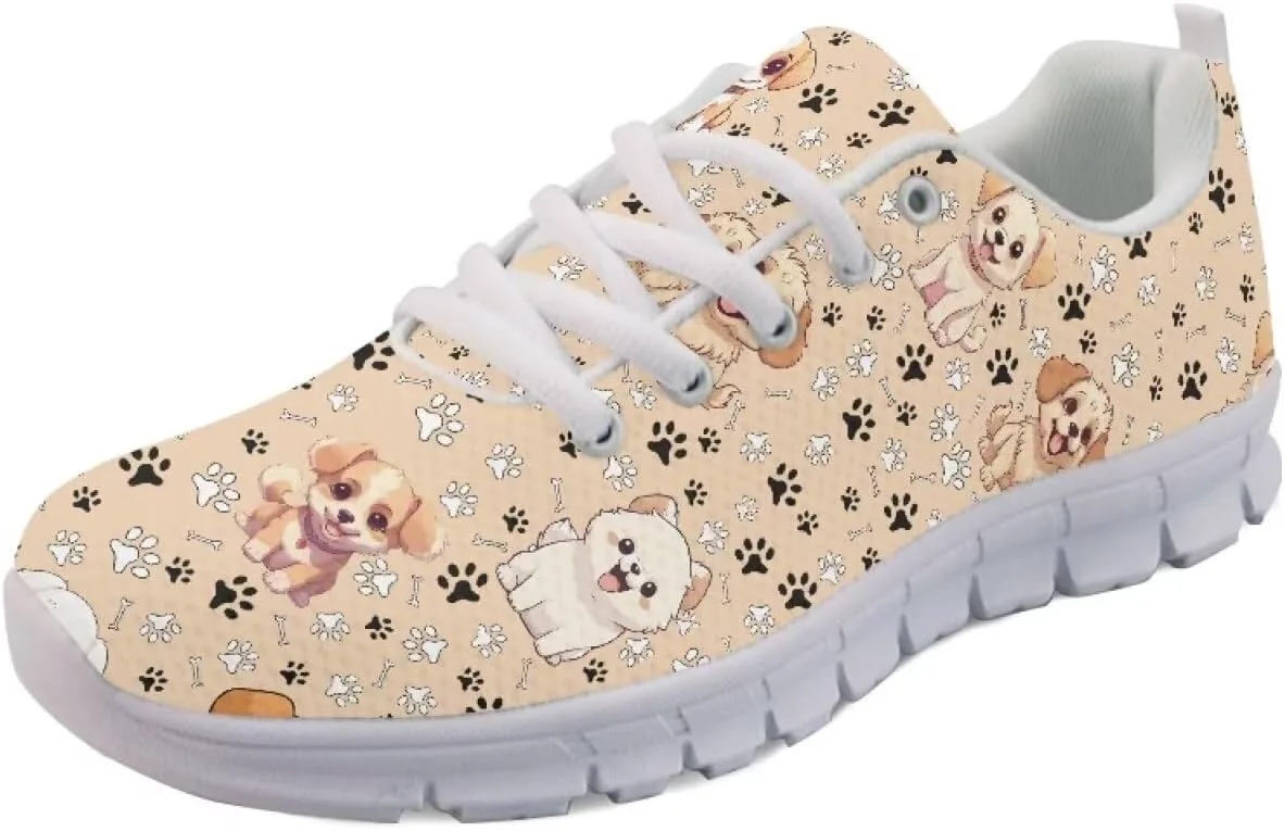 

Кроссовки для спорта и атлетики AmzPrint для мужчин, белая подошва, беговые кроссовки, тренировочные, прогулочные и повседневные, размер 6.5-13.5 US