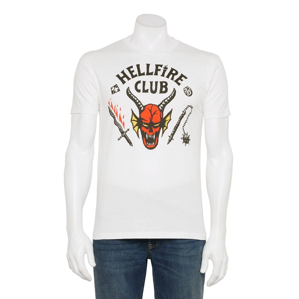 

Мужская футболка Hellfire Club Licensed Character, белый