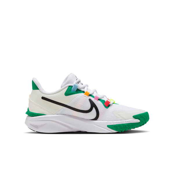 Кроссовки star runner 4 next nature 'white green black' Nike, белый — фото 2