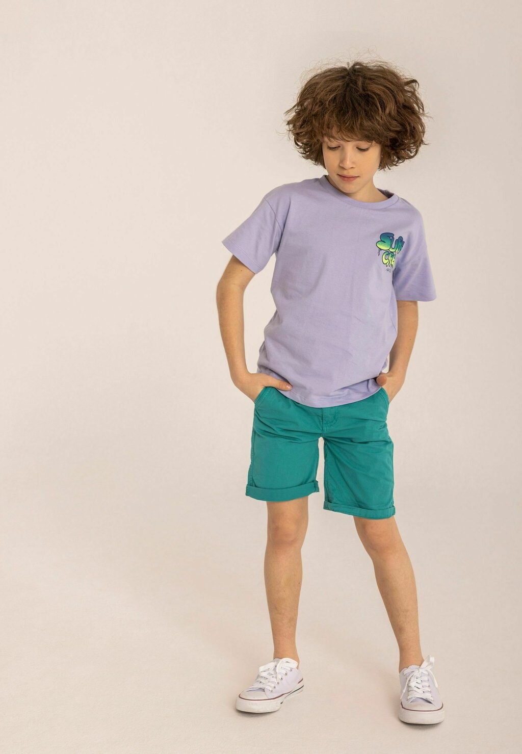 

Шорты PULL ON MINOTI, цвет turquoise