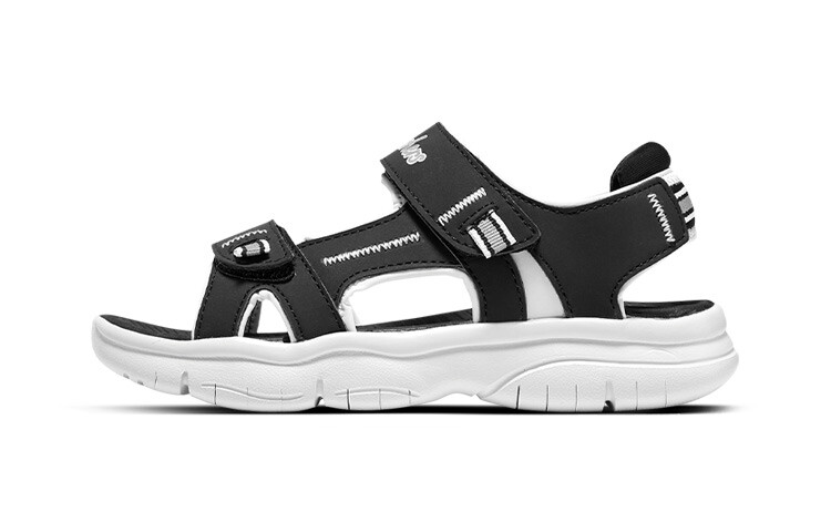 

Девочки Детские Сандалии Детские Черный/Белый Skechers, черный/белый