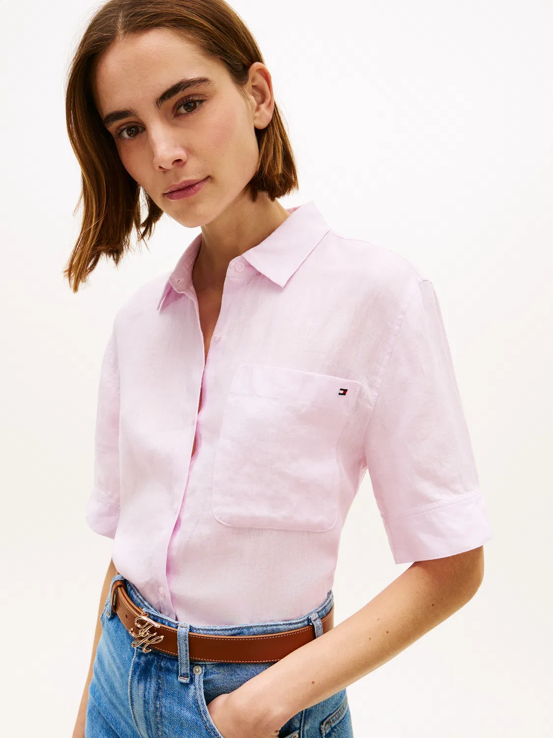 Блузка 'Ess' Tommy Hilfiger, Lilac — фото 2