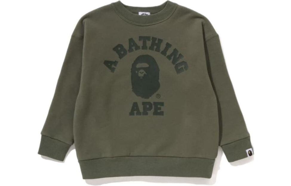 Детская толстовка A Bathing Ape, черный — фото 3