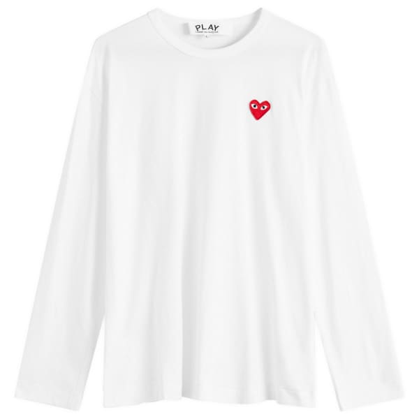 

Футболка с длинным рукавом и логотипом Comme Des Garçons Play, мультиколор