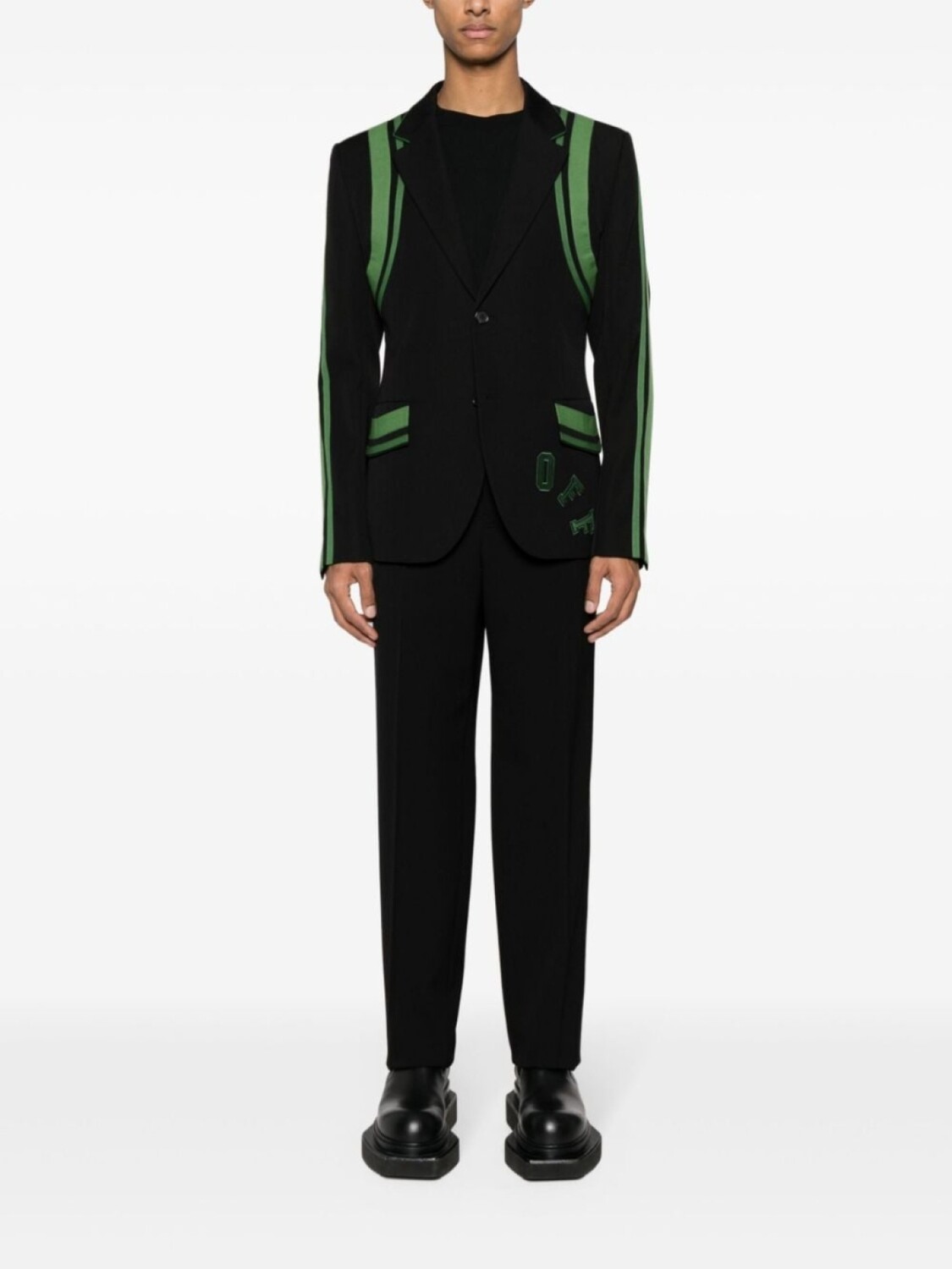 

Off-White пиджак Drywo Country, черный