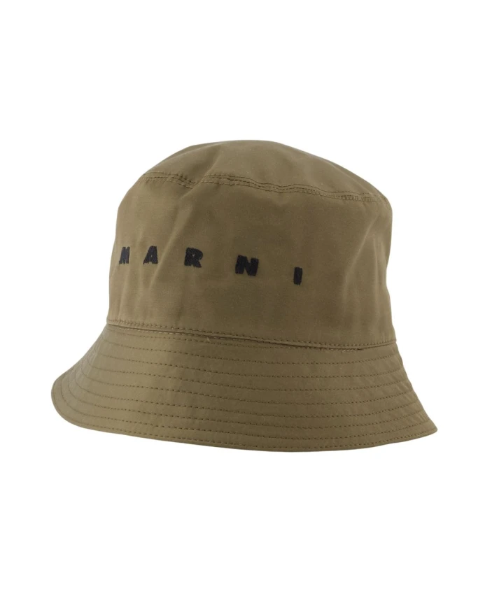 

Сумка из искусственной полиэстерной кожи цвета хаки с подкладкой Marni, зеленый