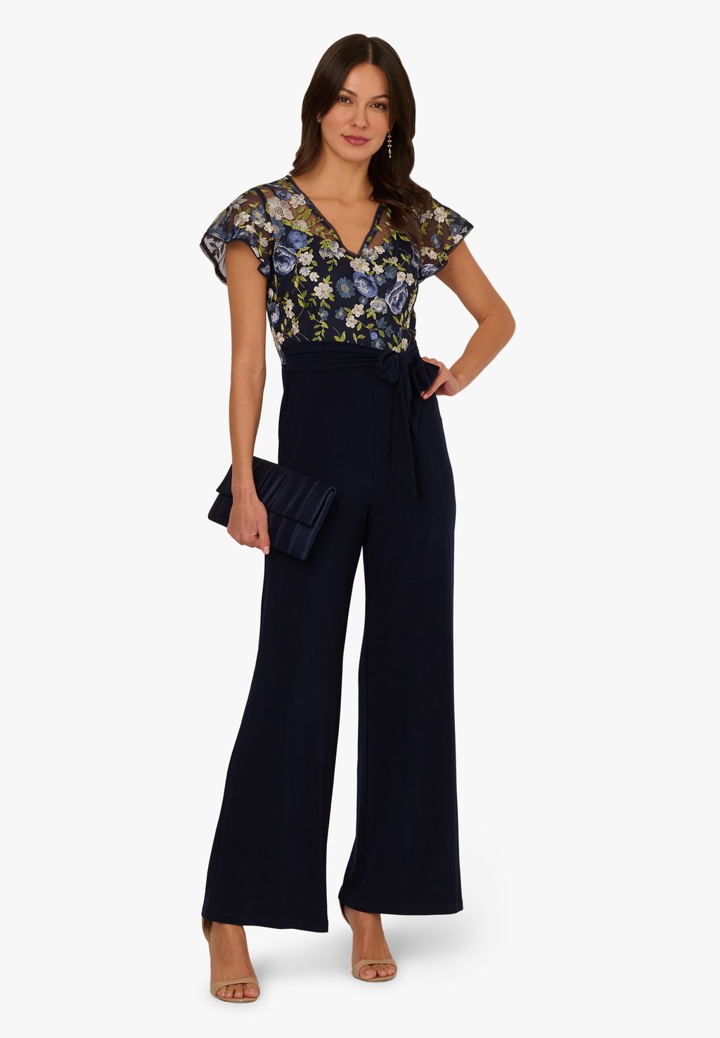 

Комбинезон EMBROIDERED COMBO Adrianna Papell, темно-синий