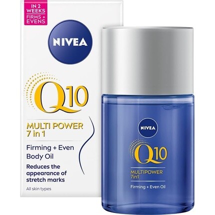 

Q10 Multi Power 7 в 1 укрепляющее + равномерное масло для тела 100 мл, Nivea
