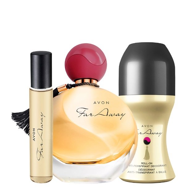

Набор Avon Far Away [Духи 50 мл + Антиперспирант + Духи]