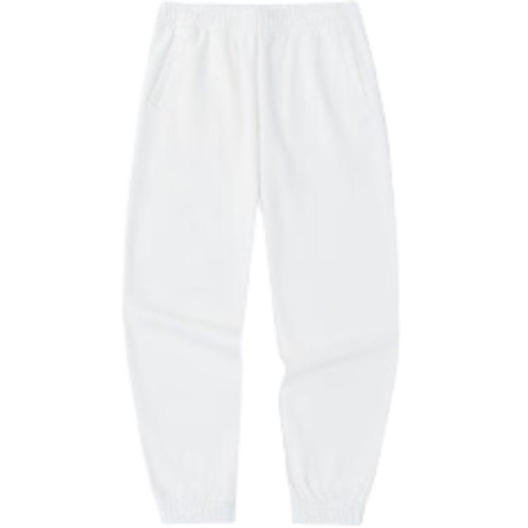 

ANTA Разнообразие тренировочной коллекции вязаные спортивные штаны Women's Vanilla White