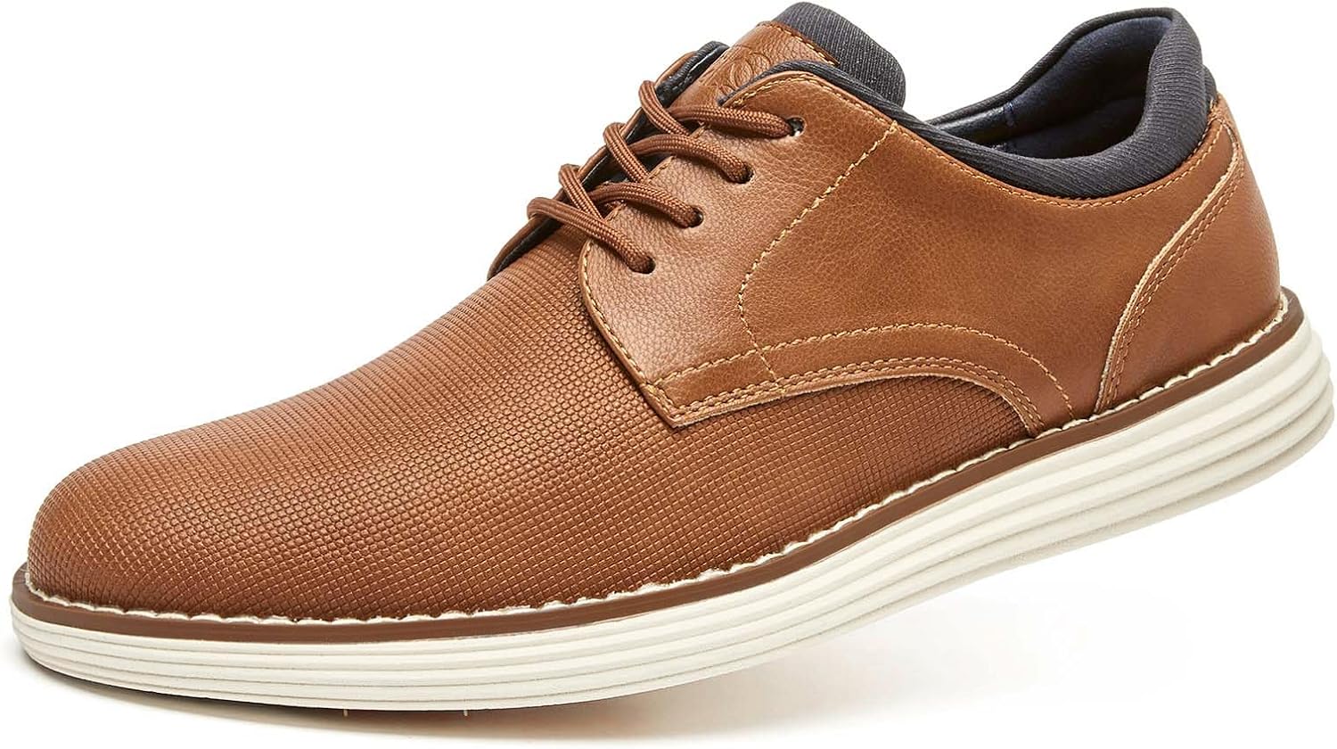 

Мужские легкие классические туфли, повседневные кроссовки, деловая повседневная обувь для работы и офиса, оксфорды для ходьбы Clowse, коричневый