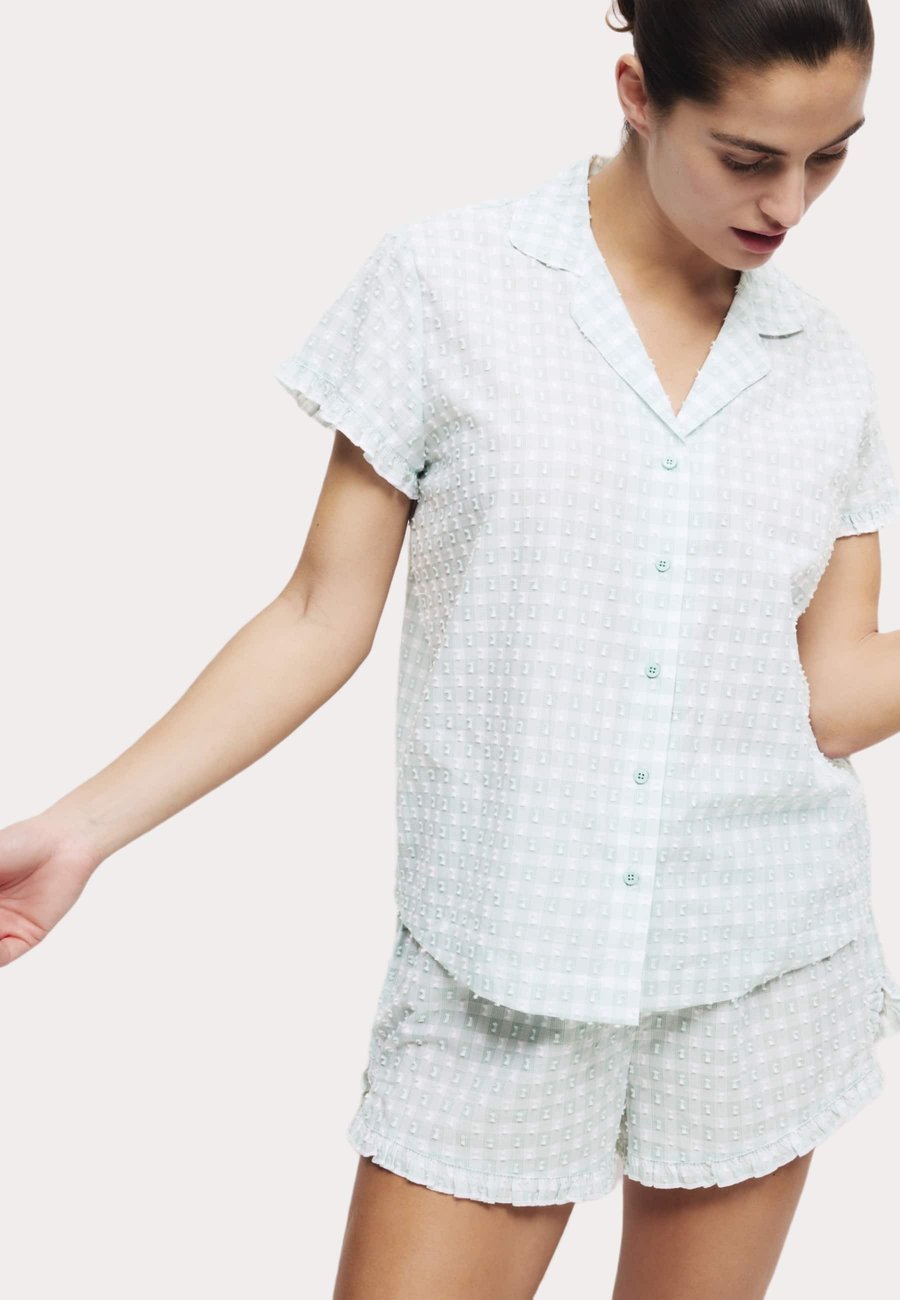 

Пижамный комплект Marks & Spencer Pyjama set, Green Mix/Mottled Green