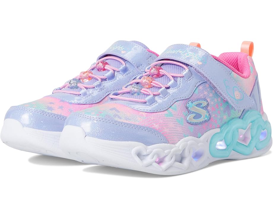 

Кроссовки SKECHERS KIDS Infinite Heart Lights - Heart Jewels 303261l, цвет Lavendar/Multi