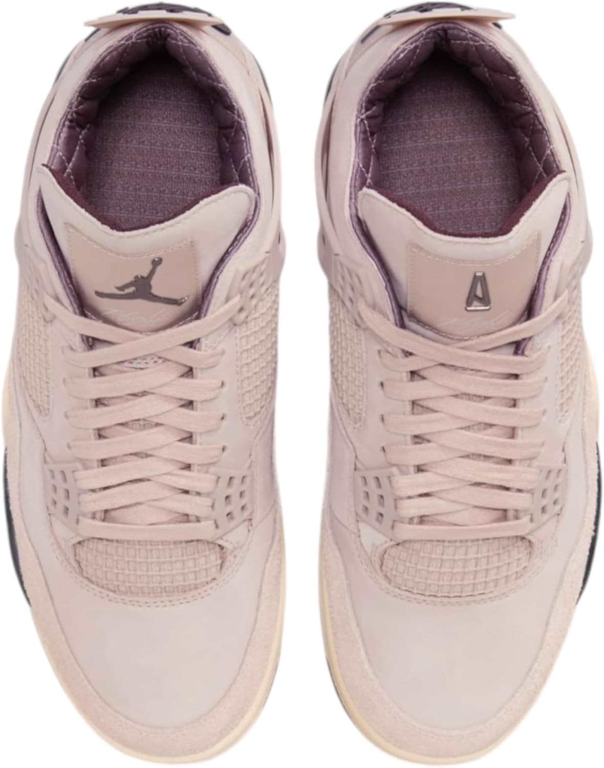 Мужские кроссовки Nike Jordan 4 Retro, размер, Fossil Stone/Metallic Pewter — фото 4